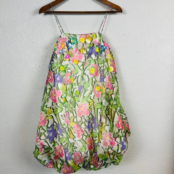 ASOS Floral Mini Dress - Multicolor - Picture 2 of 8
